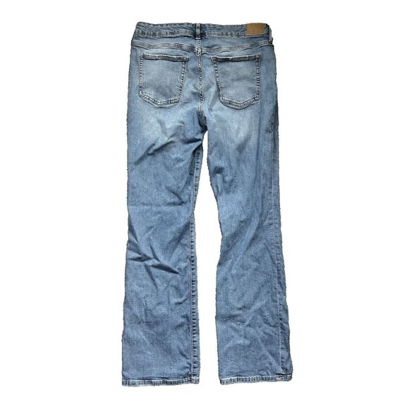 Aeropostale Mid Rise Bootcut Jeans Women’s 14 Regular Blue Denim - Picture 2 of 9